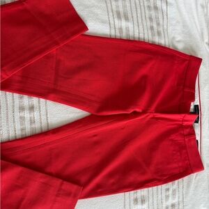 Banana Republic Vibrant Red Trousers